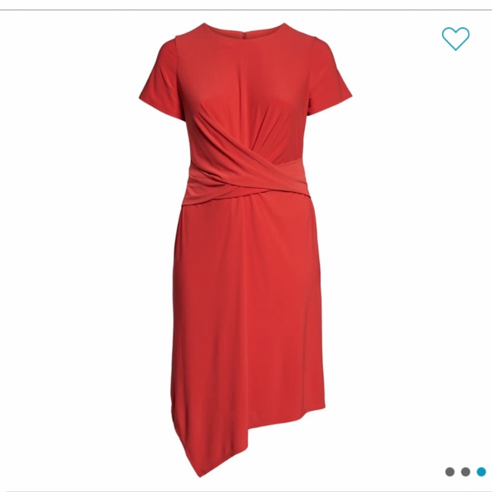 Maggy London asymmetrical dress NWT